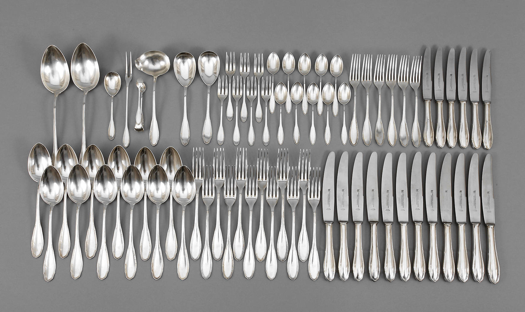 Silberbesteck Art déco