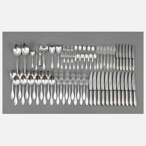 Silberbesteck Art déco