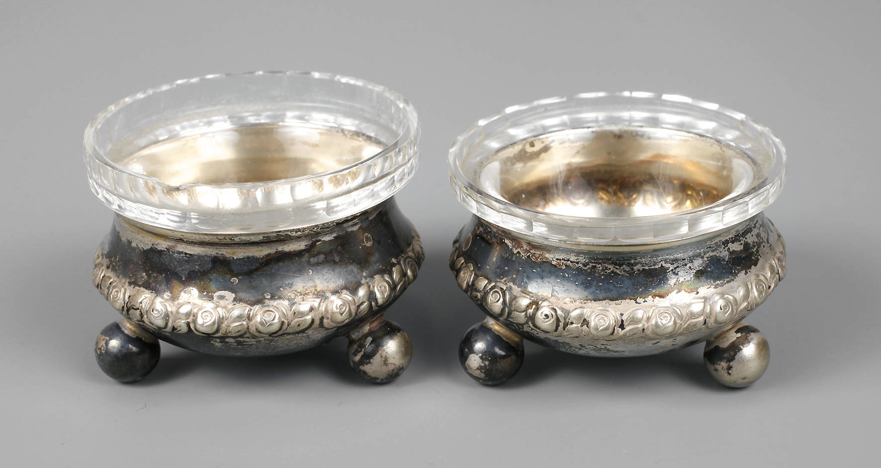 Paar Salieren Jugendstil