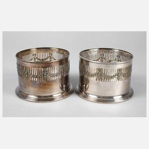 WMF zwei Flaschenhalter Jugendstil