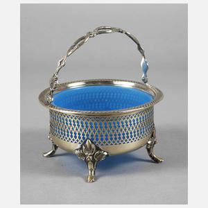 Henkelkörbchen mit Glaseinsatz