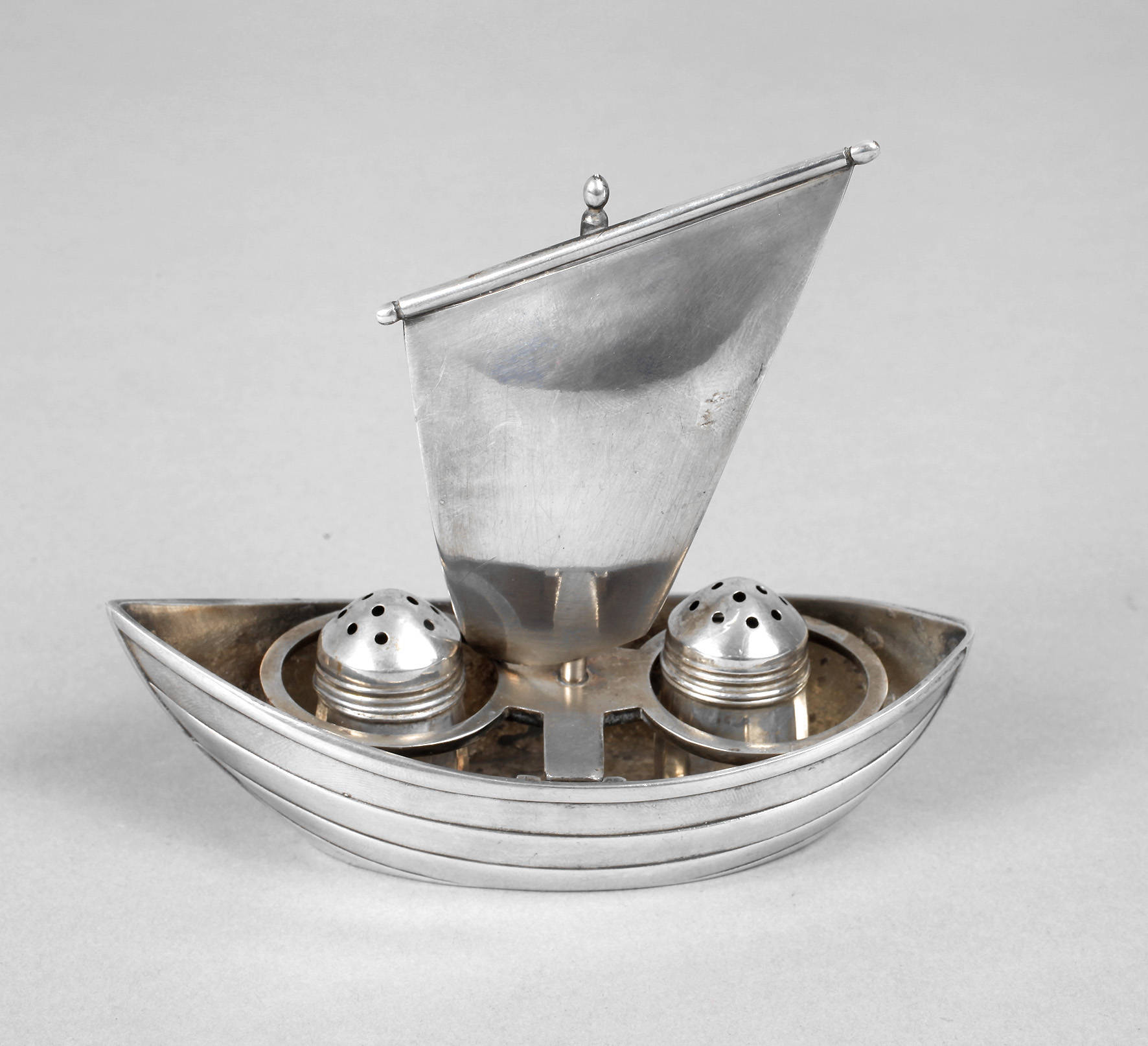 Menage Christofle mit Salz- und Pfefferstreuer