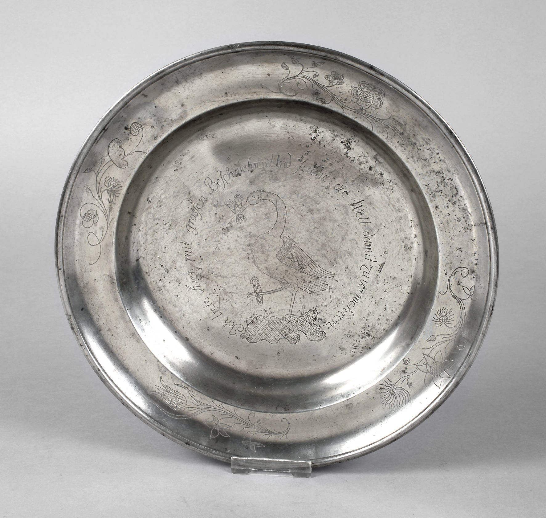 Taufteller Plauen Zinn