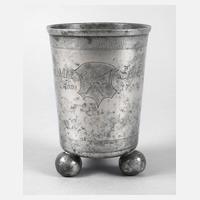 Zunftbecher eines Maurers, Zinn111