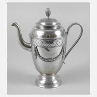 Zinn-Kaffeekanne Empiredekor111