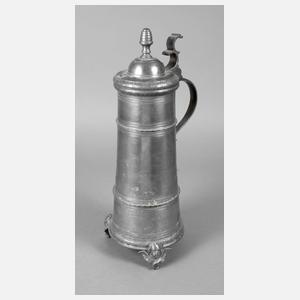 Große Schleifkanne Zinn