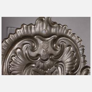 Paar Wandblaker Zinn