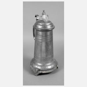 Große Schleifkanne Zinn