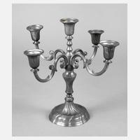 Zinn fünfflammiger Kerzenleuchter111