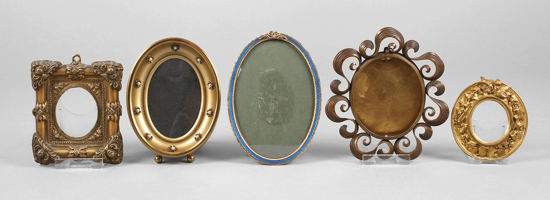 Fünf kleine Bilderrahmen