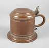 Barocker Kupfer-Walzenkrug