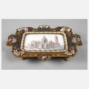 Andenkenschale Paris