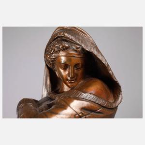 Antikisierende Frauenstatuette