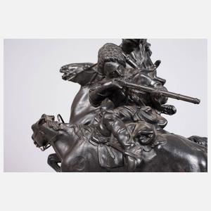 Evgeni Alexandrovich Lanceray, Kosaken-Kavallerie