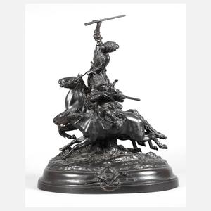 Evgeni Alexandrovich Lanceray, Kosaken-Kavallerie