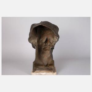 Überlebensgroße Büste Goethe