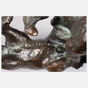 Fritz Heidenreich, spielende Füchse