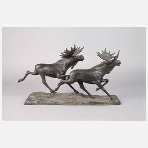 Franz Iffland, Tierplastik Elche