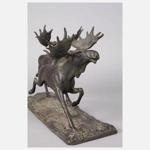 Franz Iffland, Tierplastik Elche