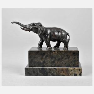 Kleinbronze Elefant
