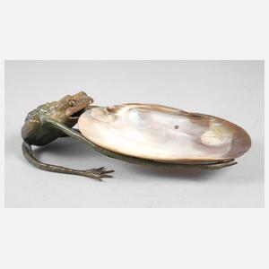 Große Wiener Bronze, Froschschale
