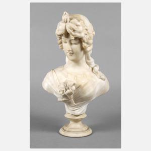 Adolfo Cipriani, Mädchenbüste Jugendstil