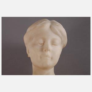 Senter, Büste Jugendstil ”Meditation”