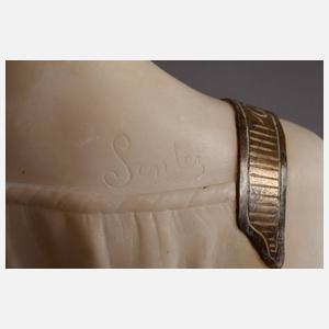 Senter, Büste Jugendstil ”Meditation”