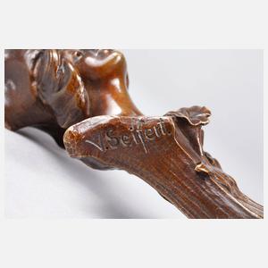 Victor Heinrich Seifert, kleine Büste Jugendstil