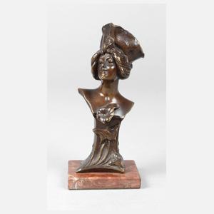 Victor Heinrich Seifert, kleine Büste Jugendstil