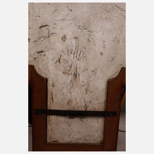 Vilim Amort, übergroßes Wandrelief Jugendstil