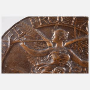 Henry Naudé, große Plakette Jugendstil