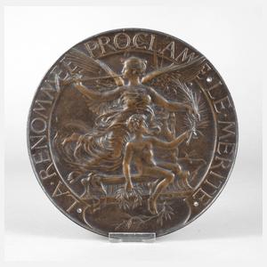 Henry Naudé, große Plakette Jugendstil