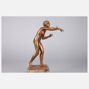 Ernst Gustav Jaeger, Mädchen mit Kugel