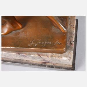 Ernst Gustav Jaeger, Mädchen mit Kugel