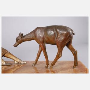 Armand Godard, Mädchen mit Reh