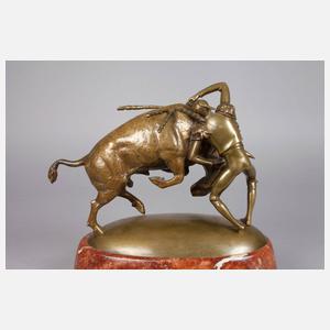 Albert Allmann, Stierkampf