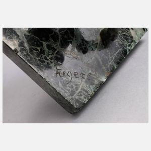 Paar figürliche Buchstützen Art déco