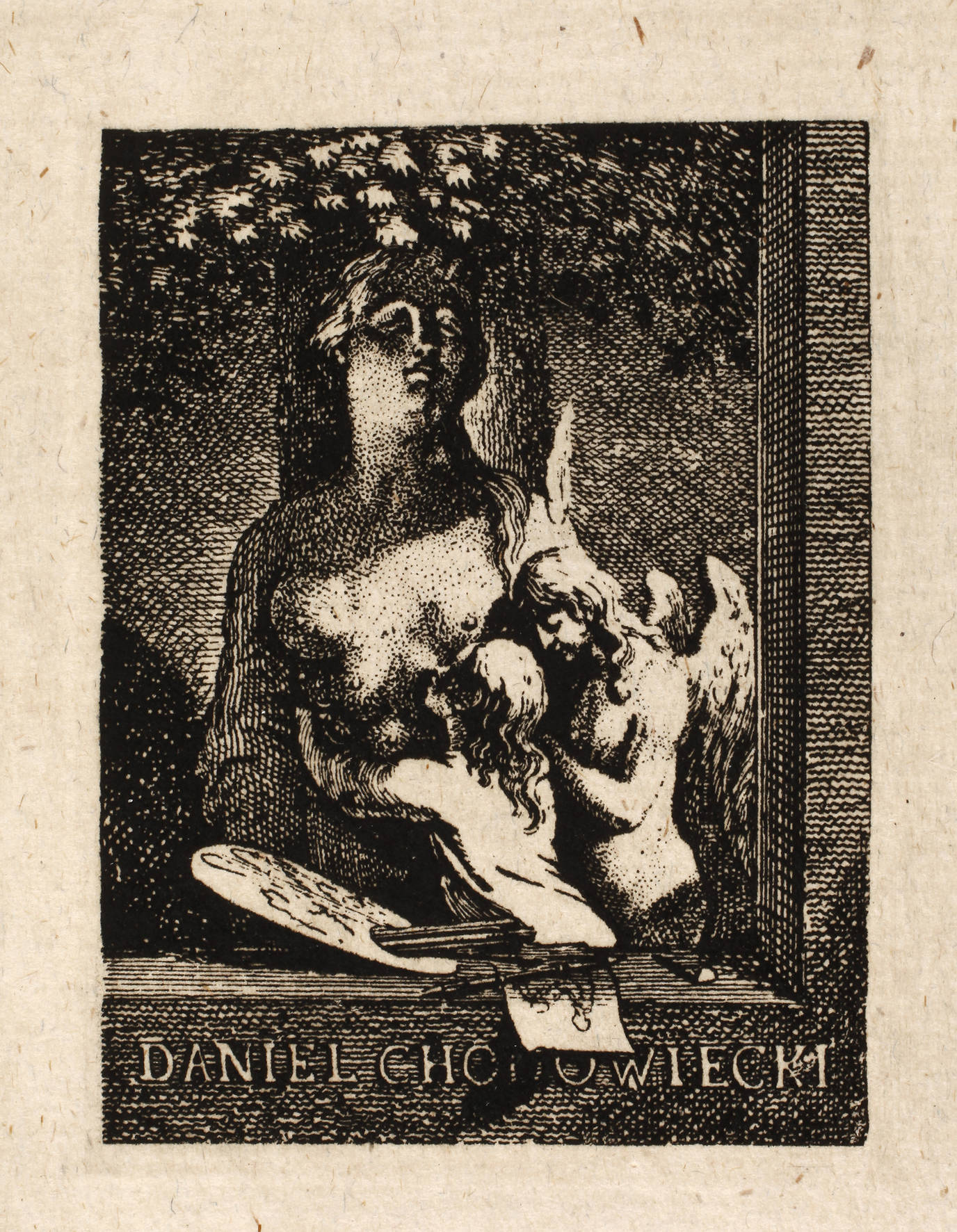 Daniel Nikolaus Chodowiecki, Eigenexlibris