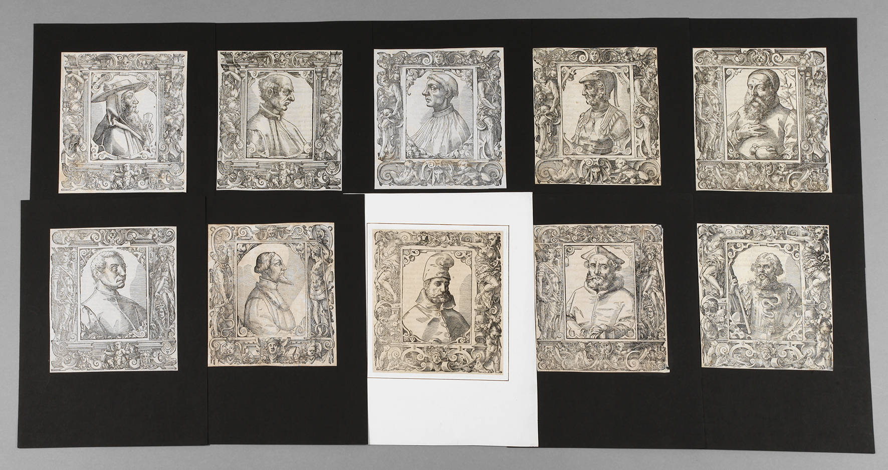 Tobias Stimmer, 10 Portraits um 1575