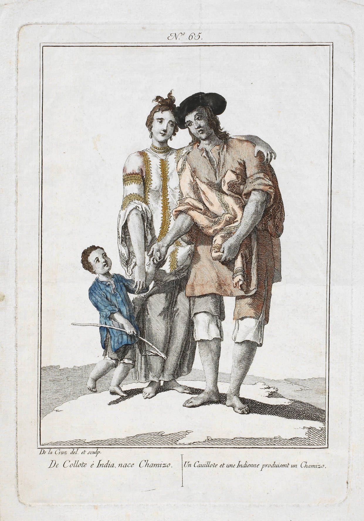 Juan de la Cruz Cano y Olmedilla, Indianer aus Chamizo