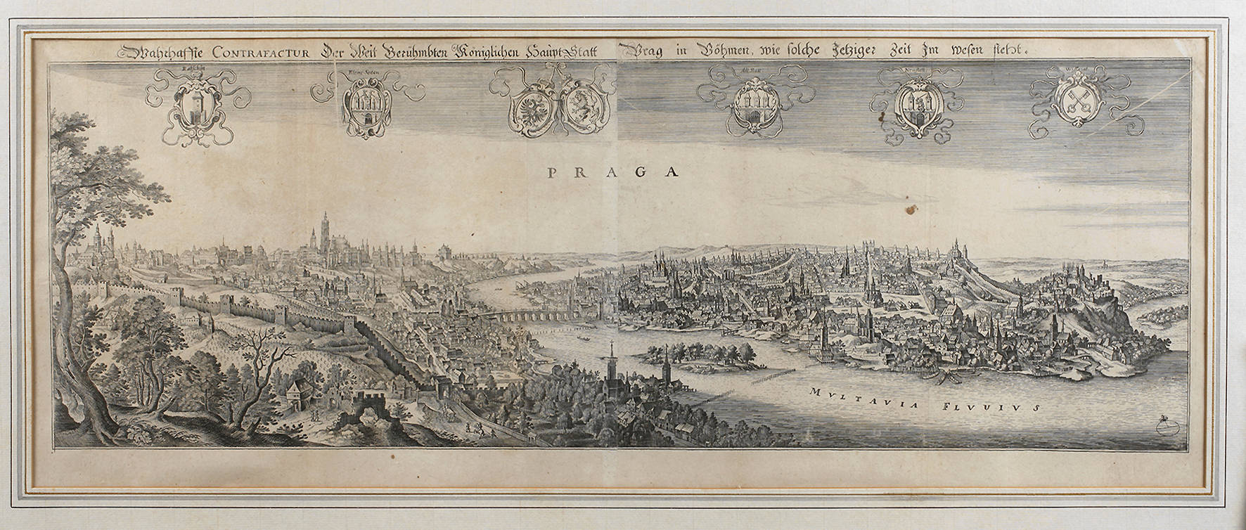 Matthäus Merian der Ältere, Ansicht Prag