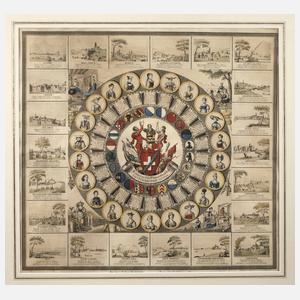 Schweiz seltenes Blatt ”Schweizerische Eidgenossenschaft”