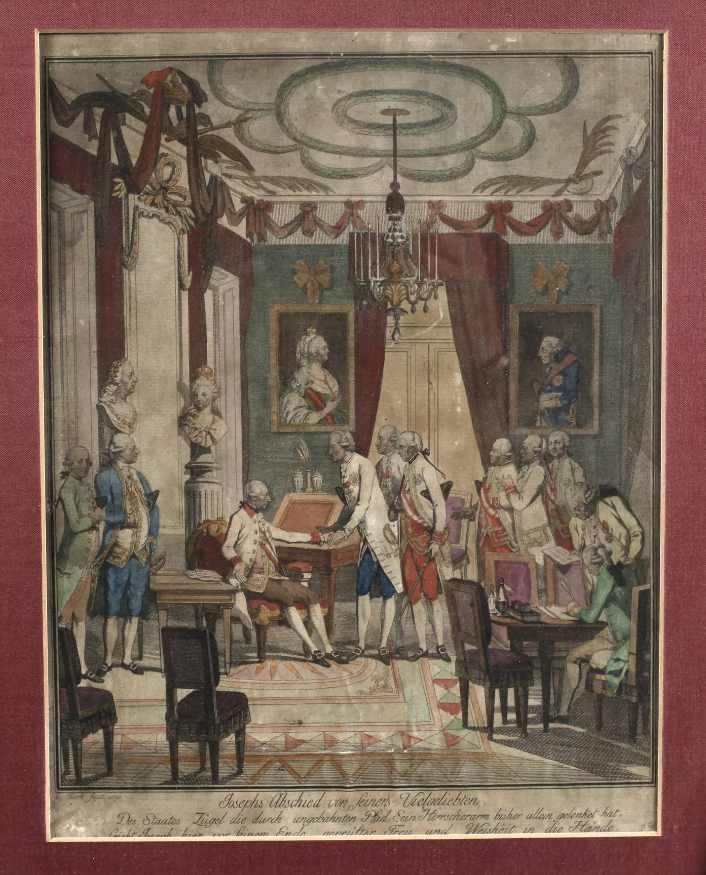 Quirin Mark, ”Josephs Abschied von seinen Vielgeliebten”