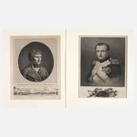 Zwei Portraits Napoleon111