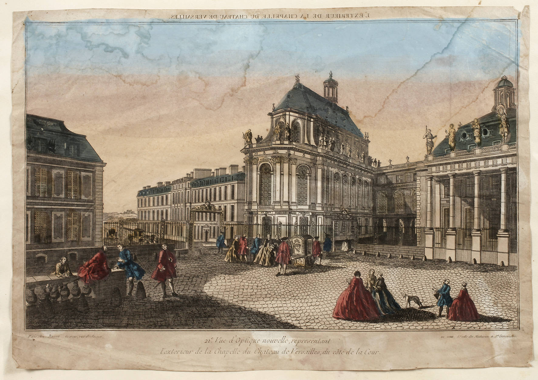 Guckkastenblatt Versailles