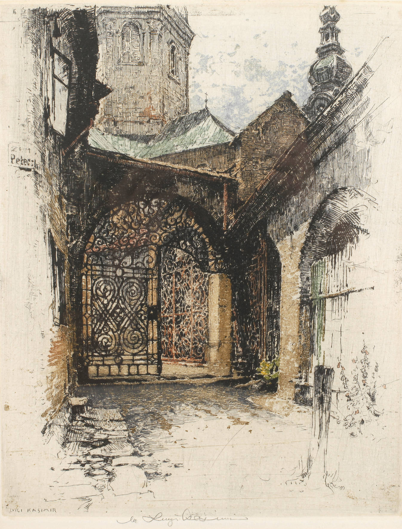 Prof. Luigi Kasimir, Salzburgansicht