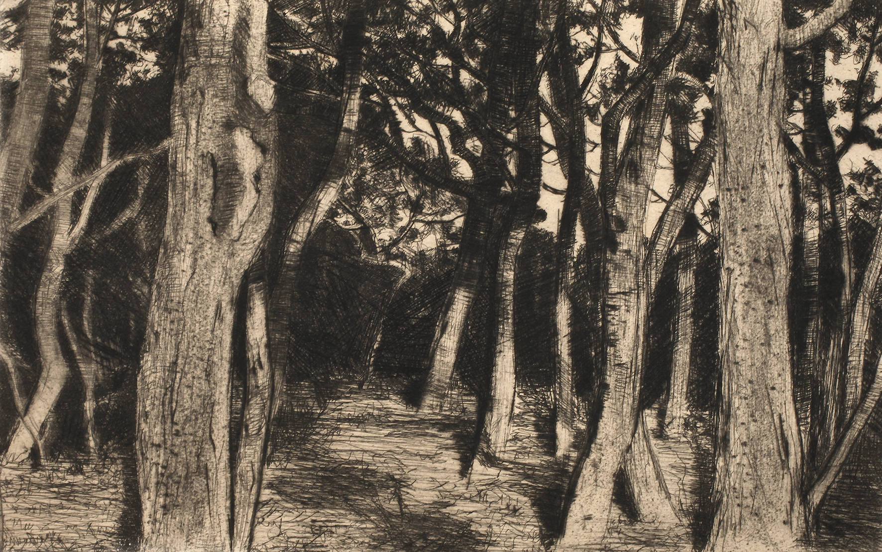 Walter Leistikow, Baumgruppe