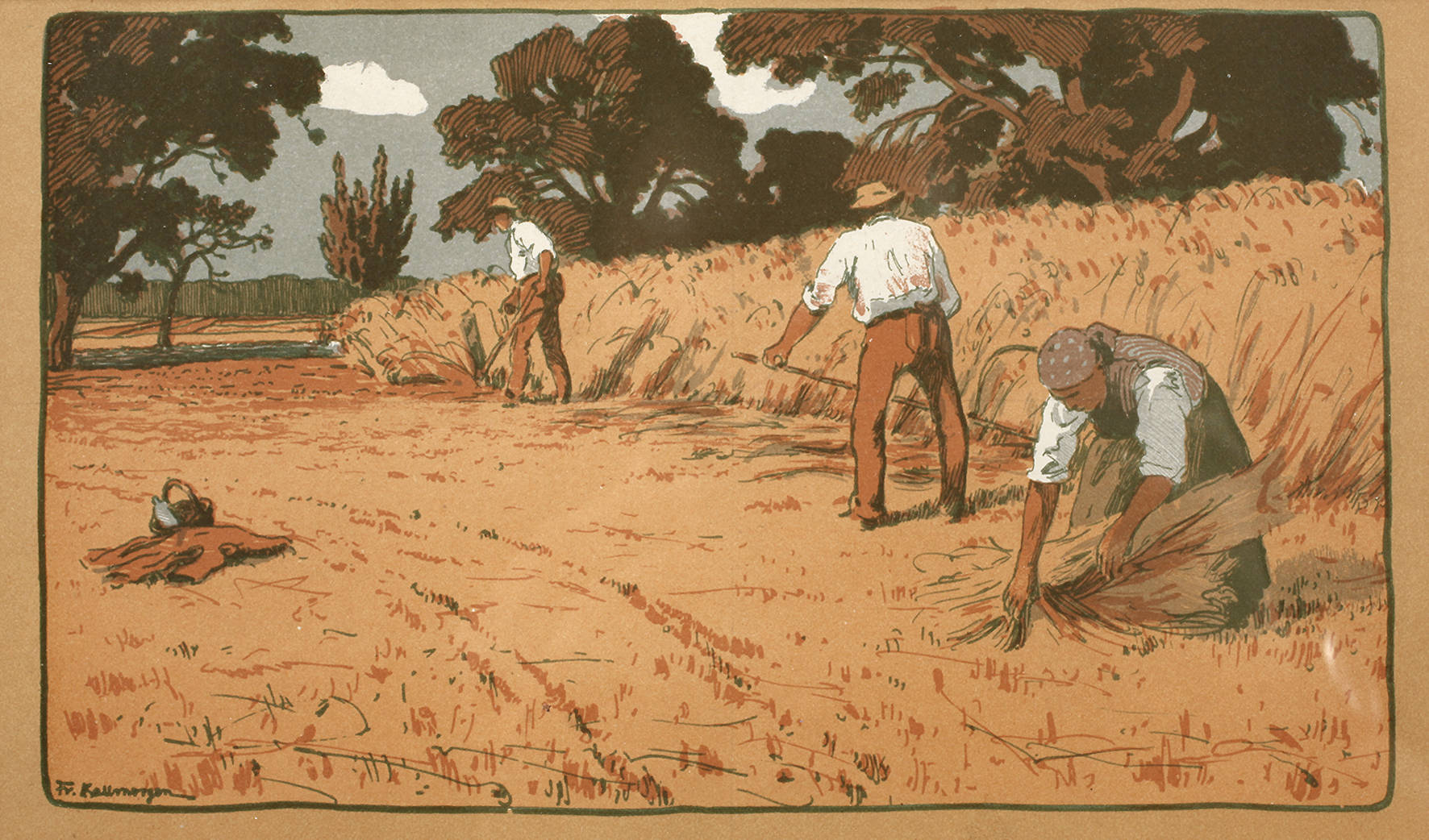 Prof. Friedrich Kallmorgen, ”Ernte”