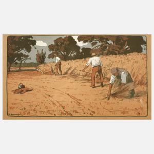 Prof. Friedrich Kallmorgen, ”Ernte”